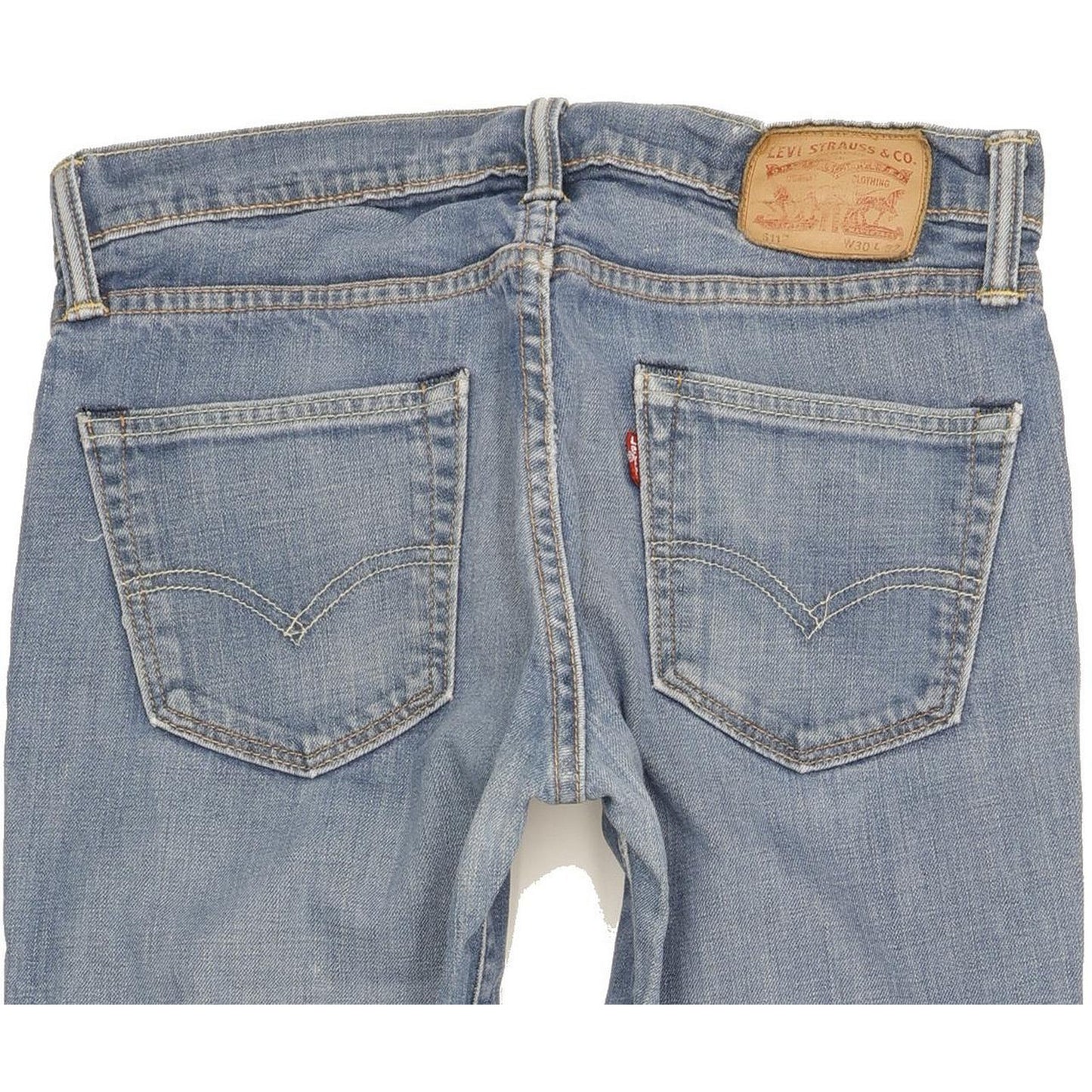 Levi's 511 Men Blue Straight Slim Stretch Jeans W30 L32