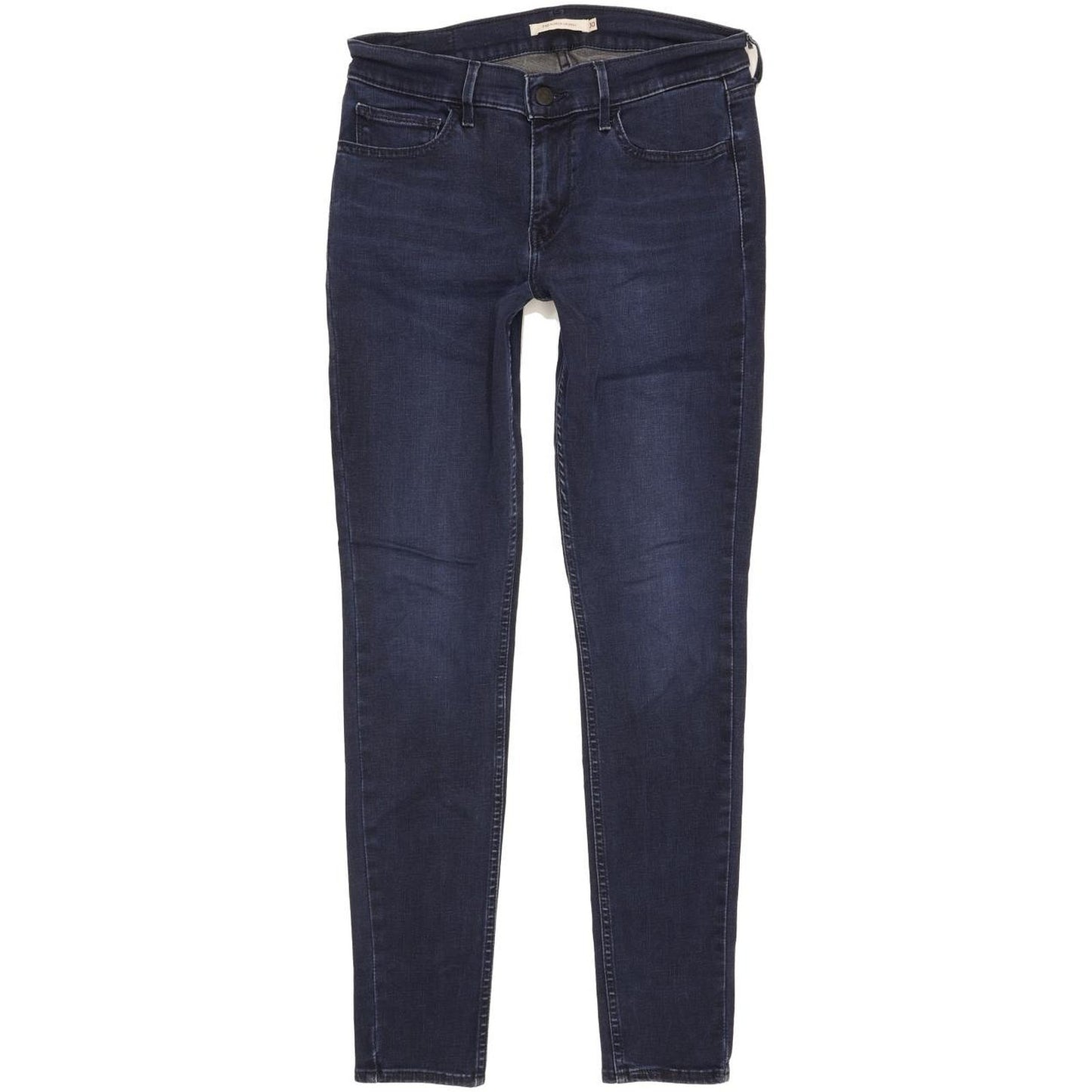 Levi's 710 Super Women Blue Skinny Slim Stretch Jeans W30 L30
