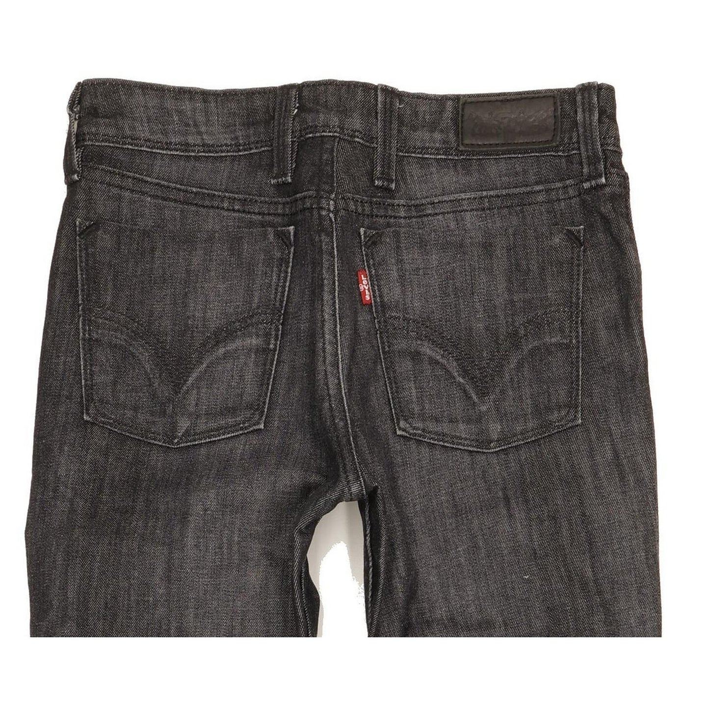 Levi's 627 Women Charcoal Straight Slim Stretch Jeans W27 L30