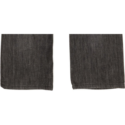 Levi's 627 Women Charcoal Straight Slim Stretch Jeans W27 L30