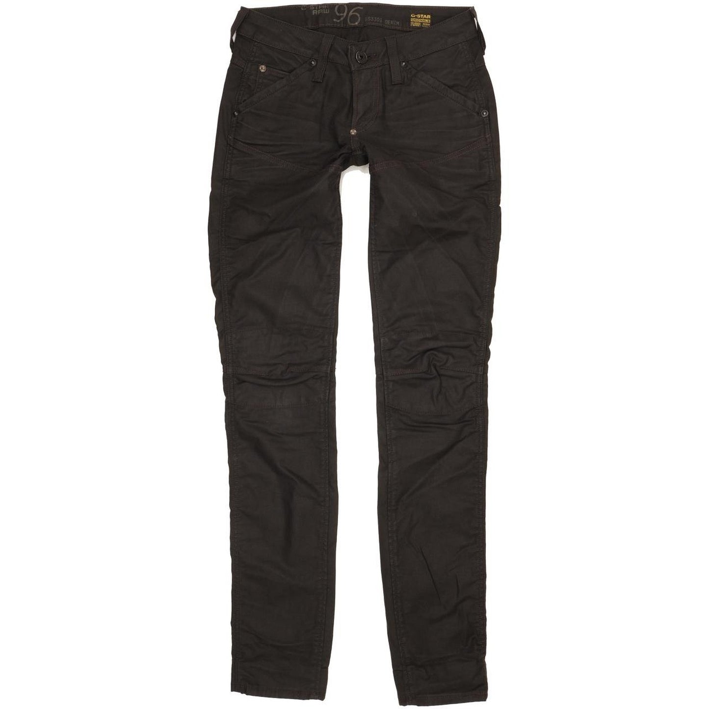 G-Star Elwood Heritage Women Black Skinny Slim Stretch Jeans W26 L34