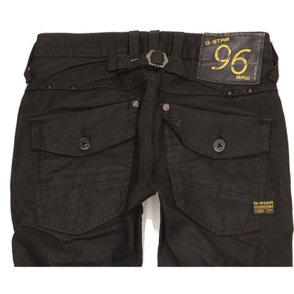 G-Star Elwood Heritage Women Black Skinny Slim Stretch Jeans W26 L34