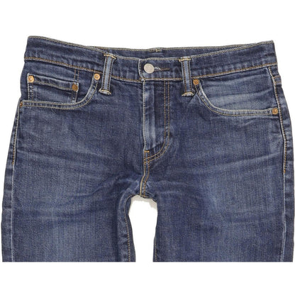 Levi's 511 Men Blue Straight Slim Jeans W30 L29