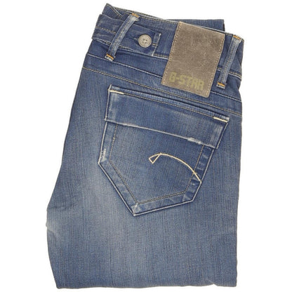 G-Star 3301 Women Blue Skinny Slim Stretch Jeans W30 L33