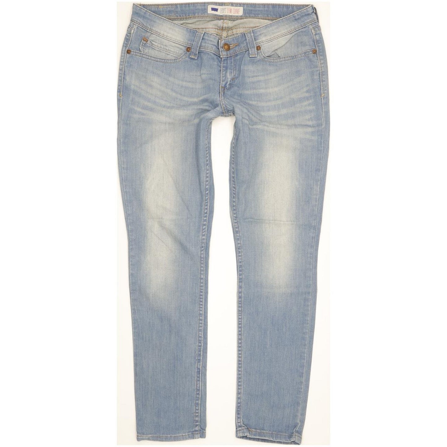Levi's Demi Curve Women Blue Skinny Slim Stretch Jeans W30 L29