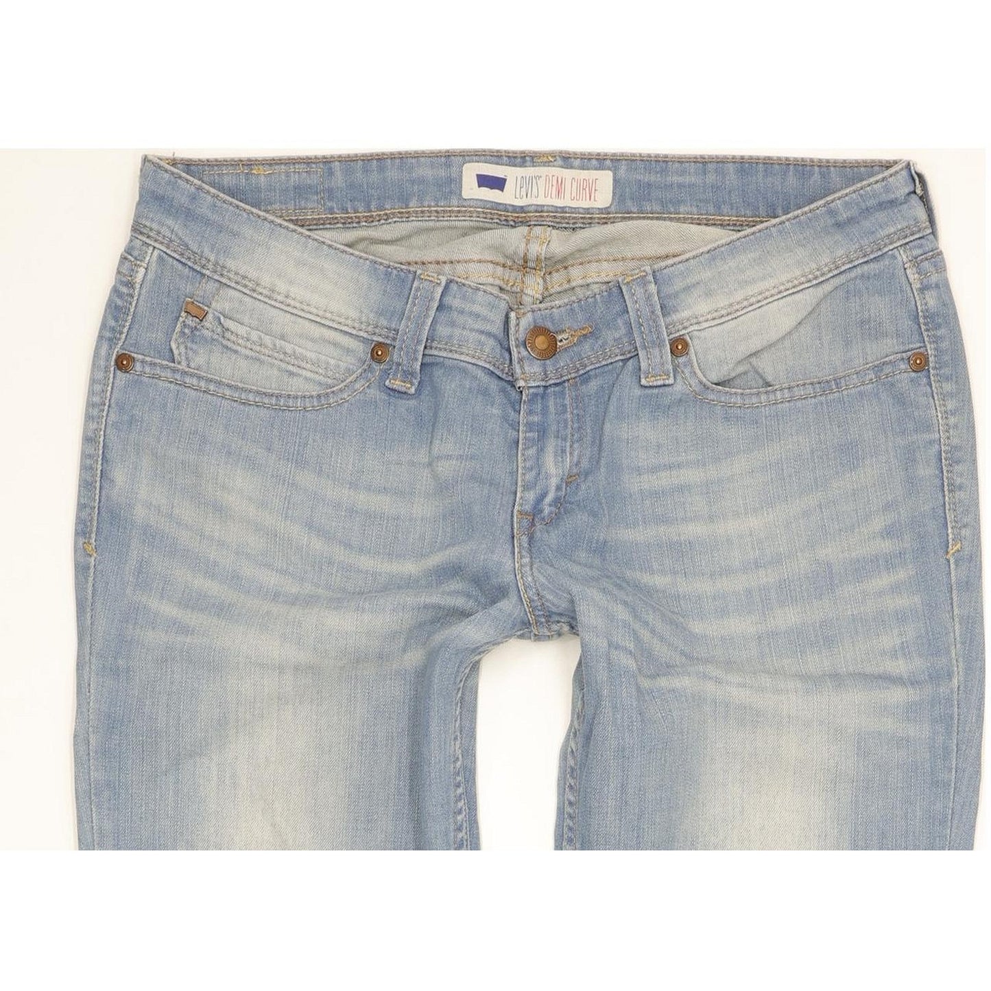 Levi's Demi Curve Women Blue Skinny Slim Stretch Jeans W30 L29