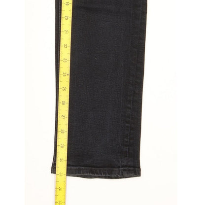 G-Star Midge Women Black Straight Slim Stretch Jeans W27 L31