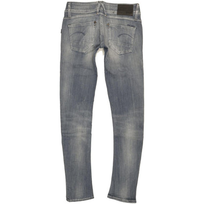 G-Star Lynn Women Blue Skinny Slim Stretch Jeans W27 L31