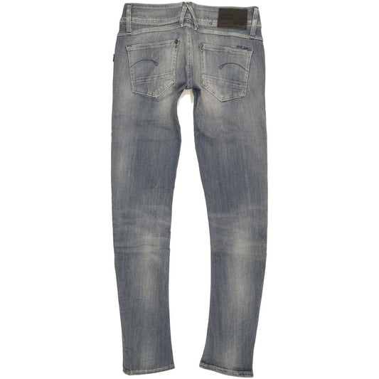 G-Star Lynn Women Blue Skinny Slim Stretch Jeans W27 L31