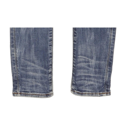G-Star 3301 Deconstructed Women Blue Skinny Slim Stretch Jeans W27 L32