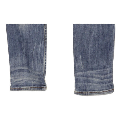 G-Star 3301 Deconstructed Women Blue Skinny Slim Stretch Jeans W27 L32