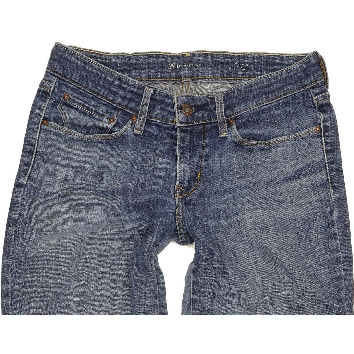 Levi's Demi Curve Women Blue Skinny Slim Stretch Jeans W27 L31