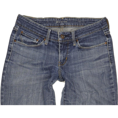 Levi's Demi Curve Women Blue Skinny Slim Stretch Jeans W27 L31