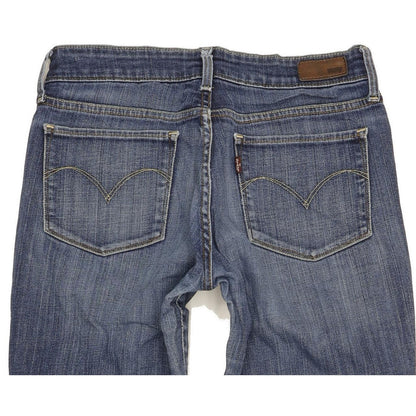 Levi's Demi Curve Women Blue Skinny Slim Stretch Jeans W27 L31