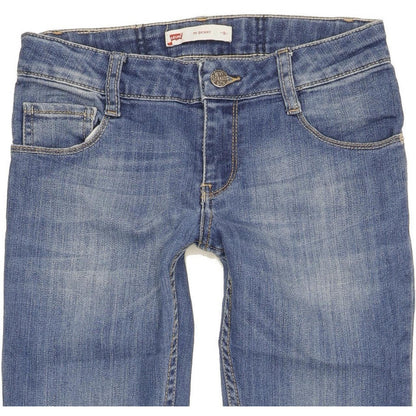 Levi's 711 Kids Women Blue Skinny Slim Stretch Jeans W26 L29