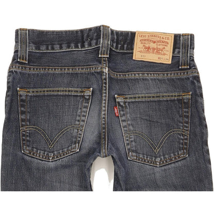Levi's 511 Men Blue Straight Slim Jeans W31 L33
