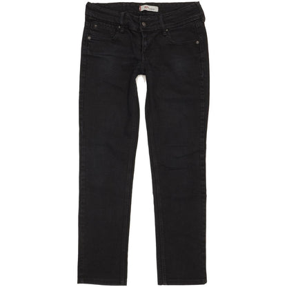 Levi's 571 Women Black Straight Slim Jeans W29 L28