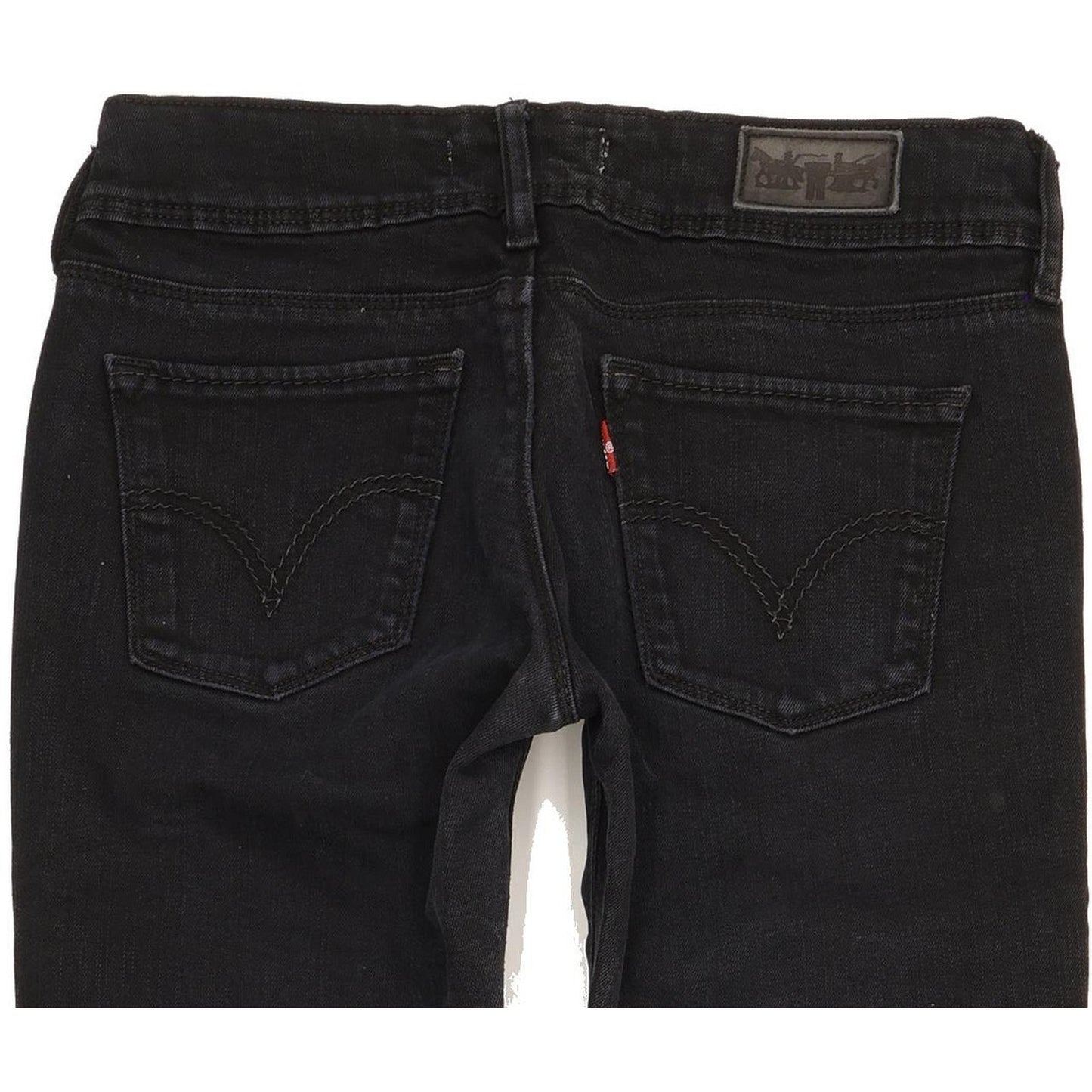 Levi's 571 Women Black Straight Slim Jeans W29 L28