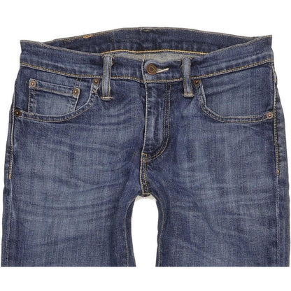 Levi's 511 Men Blue Straight Slim Stretch Jeans W29 L32
