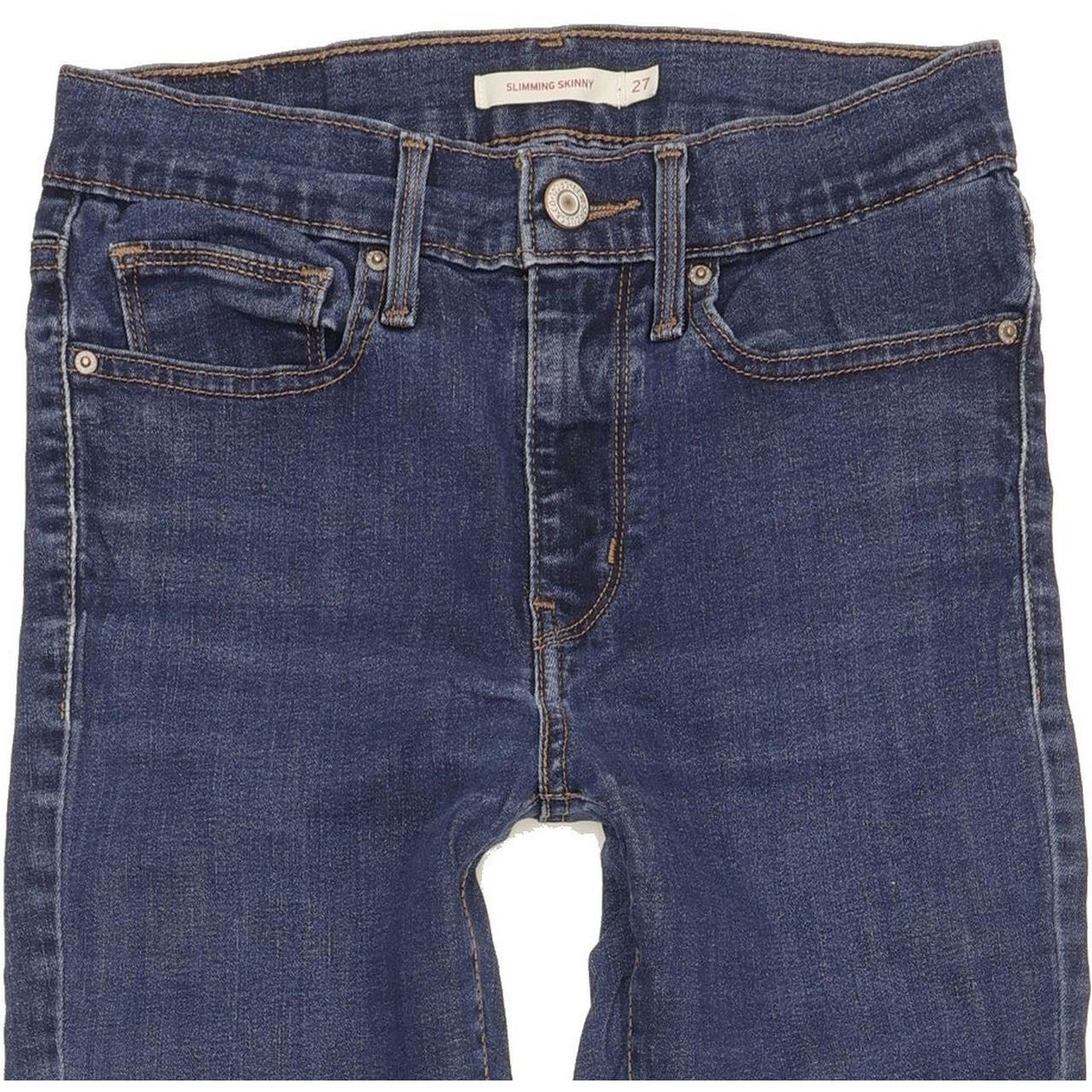 Levi's Slimming Women Blue Skinny Slim Stretch Jeans W27 L32