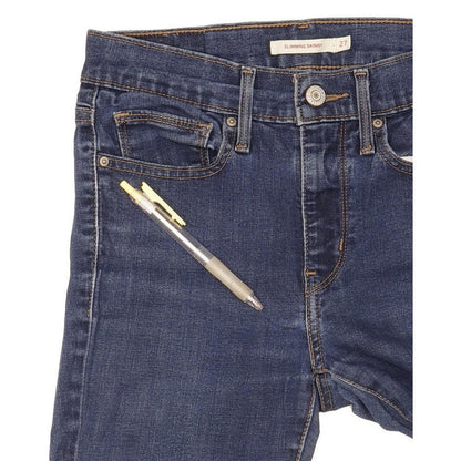 Levi's Slimming Women Blue Skinny Slim Stretch Jeans W27 L32