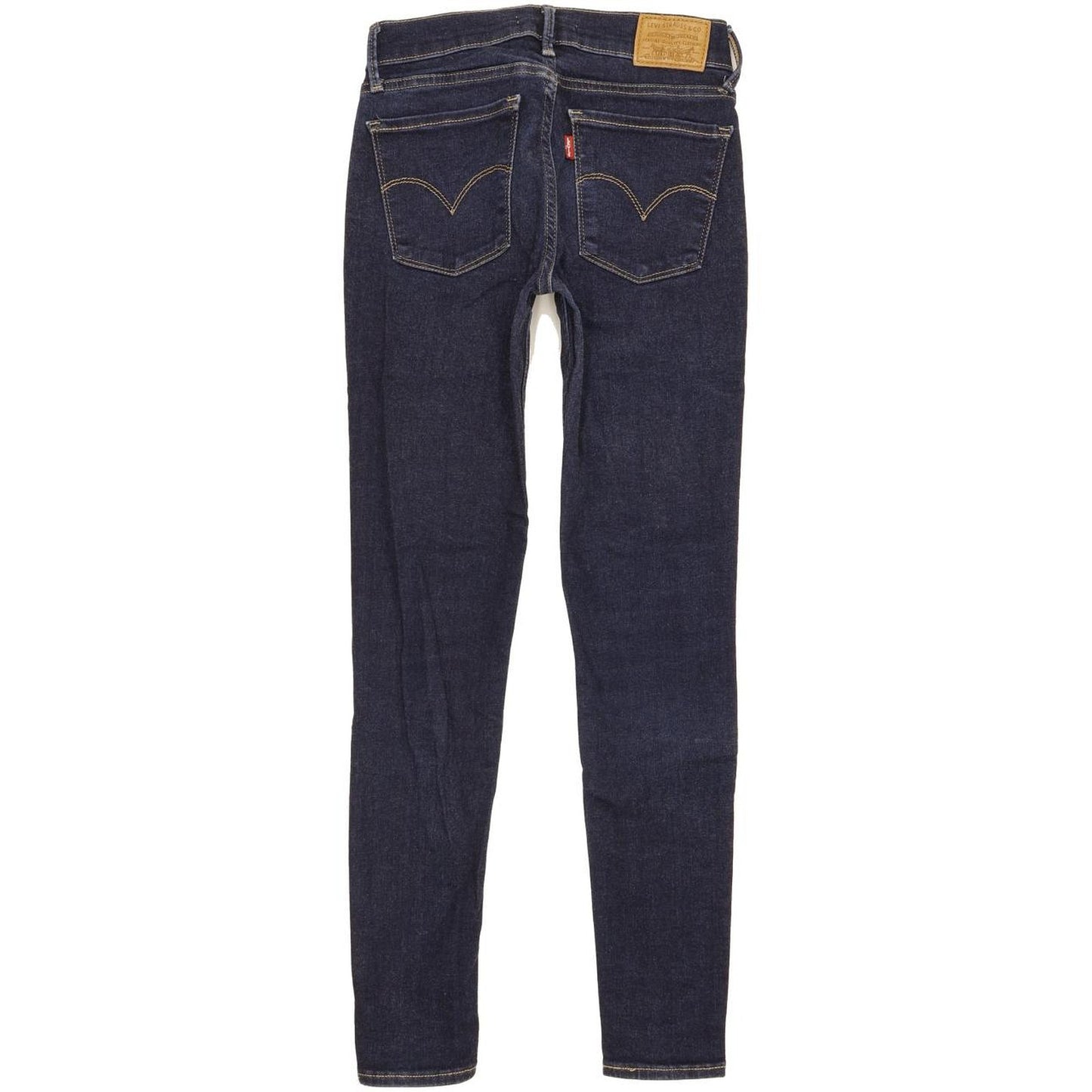 Levi's 710 Super Women Blue Skinny Slim Stretch Jeans W26 L27