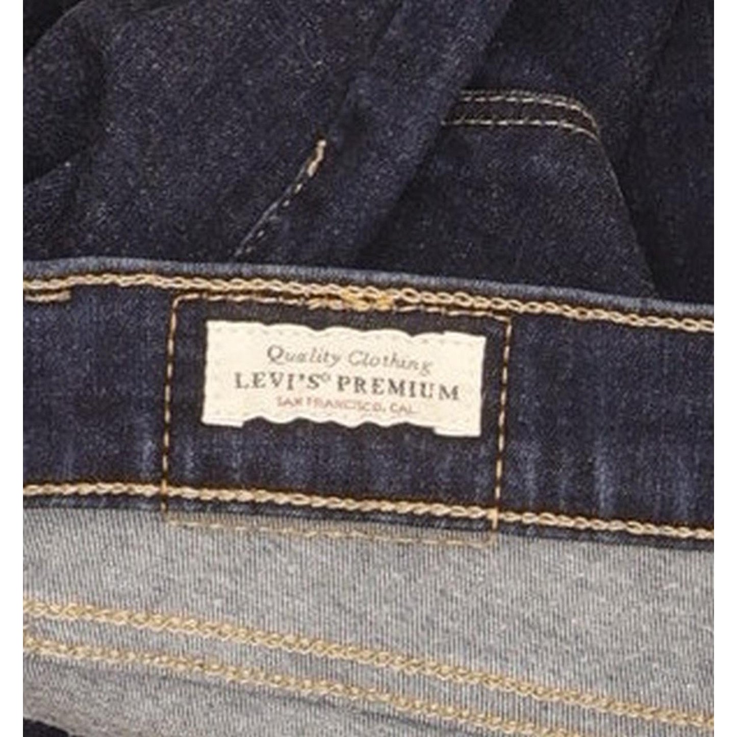 Levi's 710 Super Women Blue Skinny Slim Stretch Jeans W26 L27