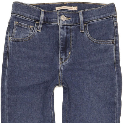 Levi's 720 Women Blue Skinny Slim Stretch Jeans W23 L25