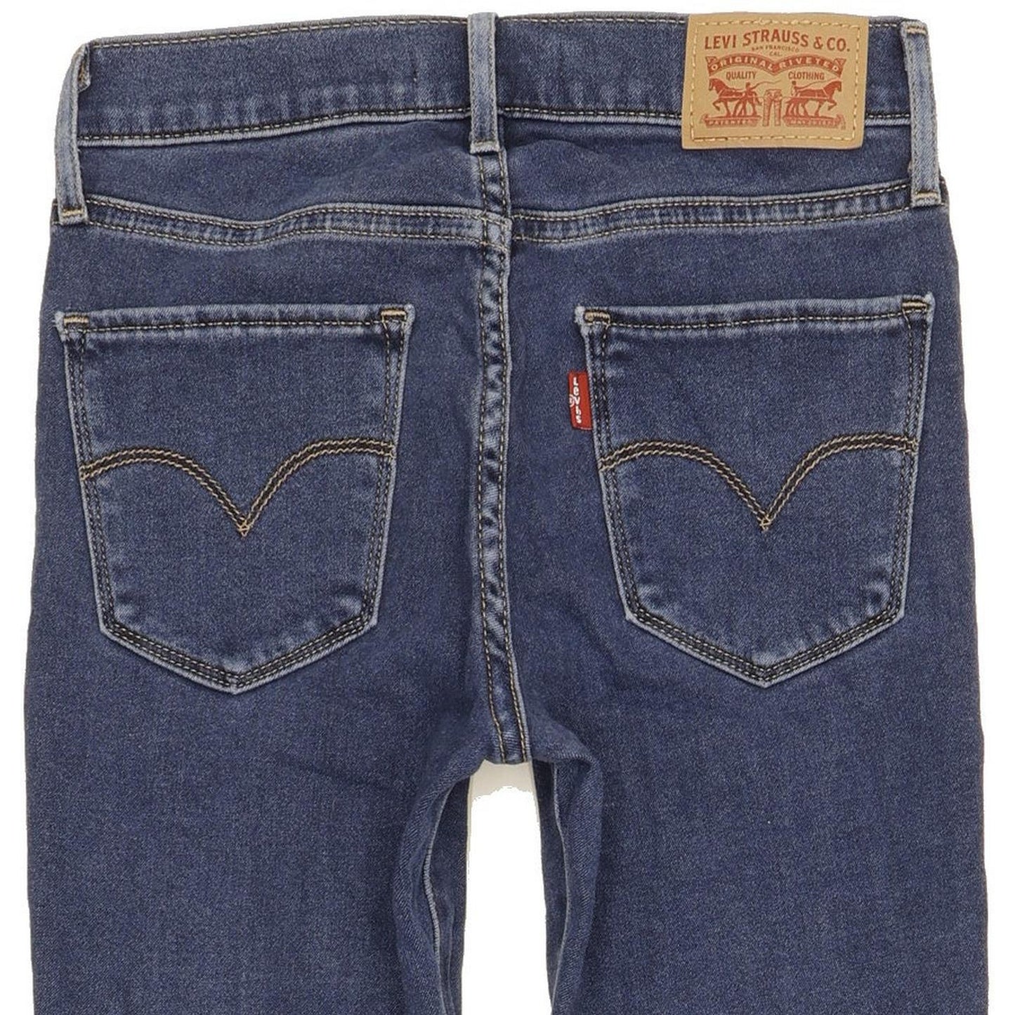 Levi's 720 Women Blue Skinny Slim Stretch Jeans W23 L25