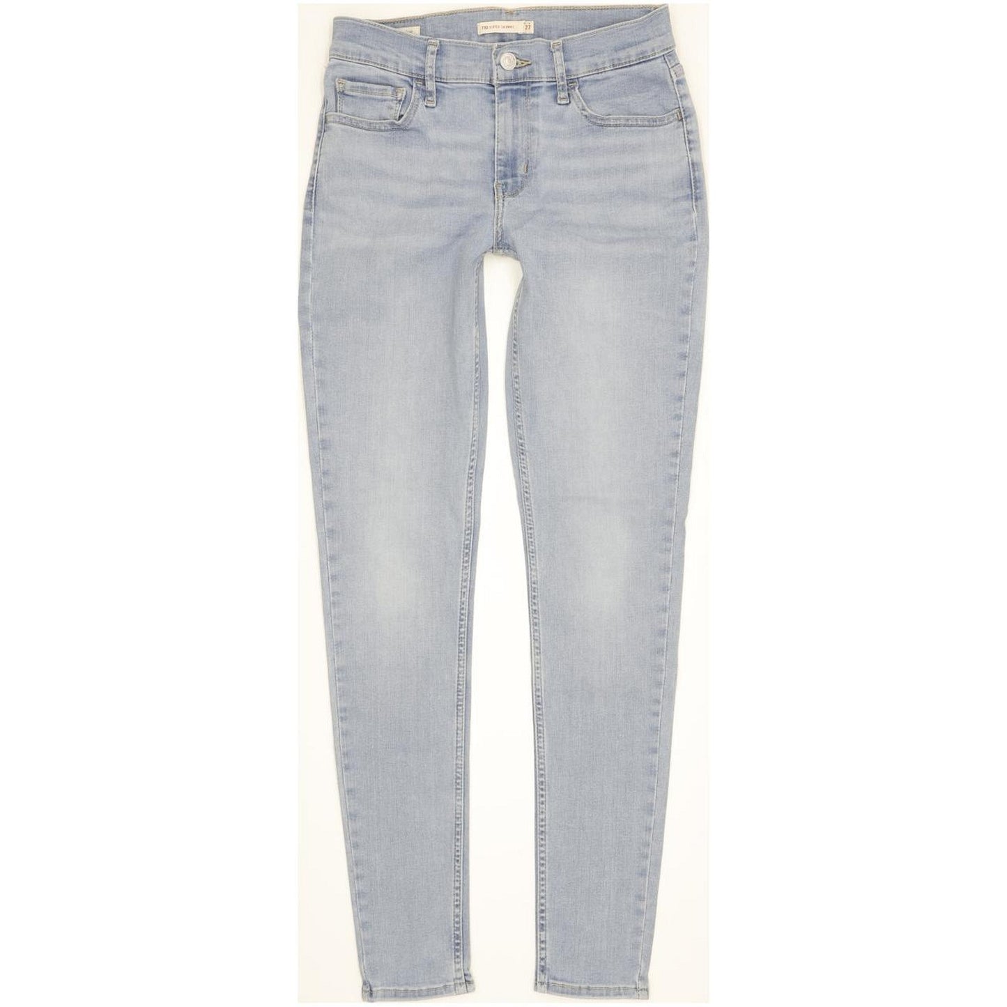 Levi's 710 Super Women Blue Skinny Slim Stretch Jeans W27 L30