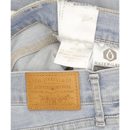 Levi's 710 Super Women Blue Skinny Slim Stretch Jeans W27 L30