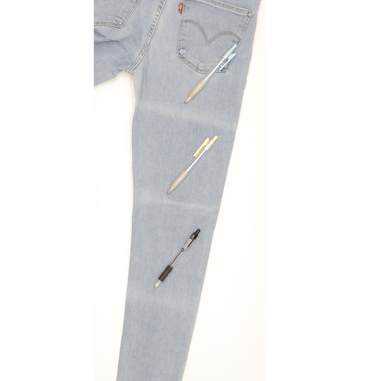 Levi's 710 Super Women Blue Skinny Slim Stretch Jeans W27 L30