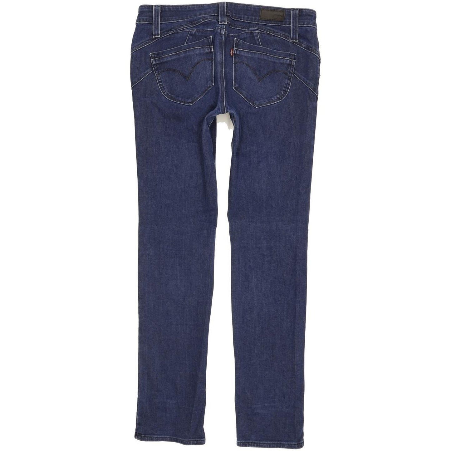 Levi's Demi Curve Women Blue Straight Slim Stretch Jeans W30 L31