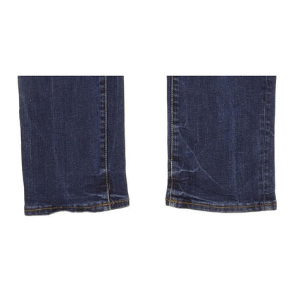 G-Star Midge Saddle Women Blue Straight Slim Stretch Jeans W29 L31