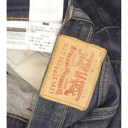 Levi's 510 Men Blue Skinny Slim Stretch Jeans W29 L33