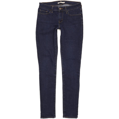 Levi's 711 Women Blue Skinny Slim Stretch Jeans W29 L32
