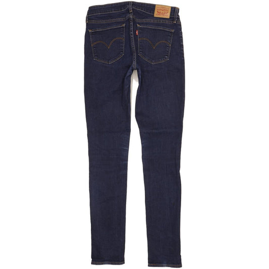 Levi's 711 Women Blue Skinny Slim Stretch Jeans W29 L32