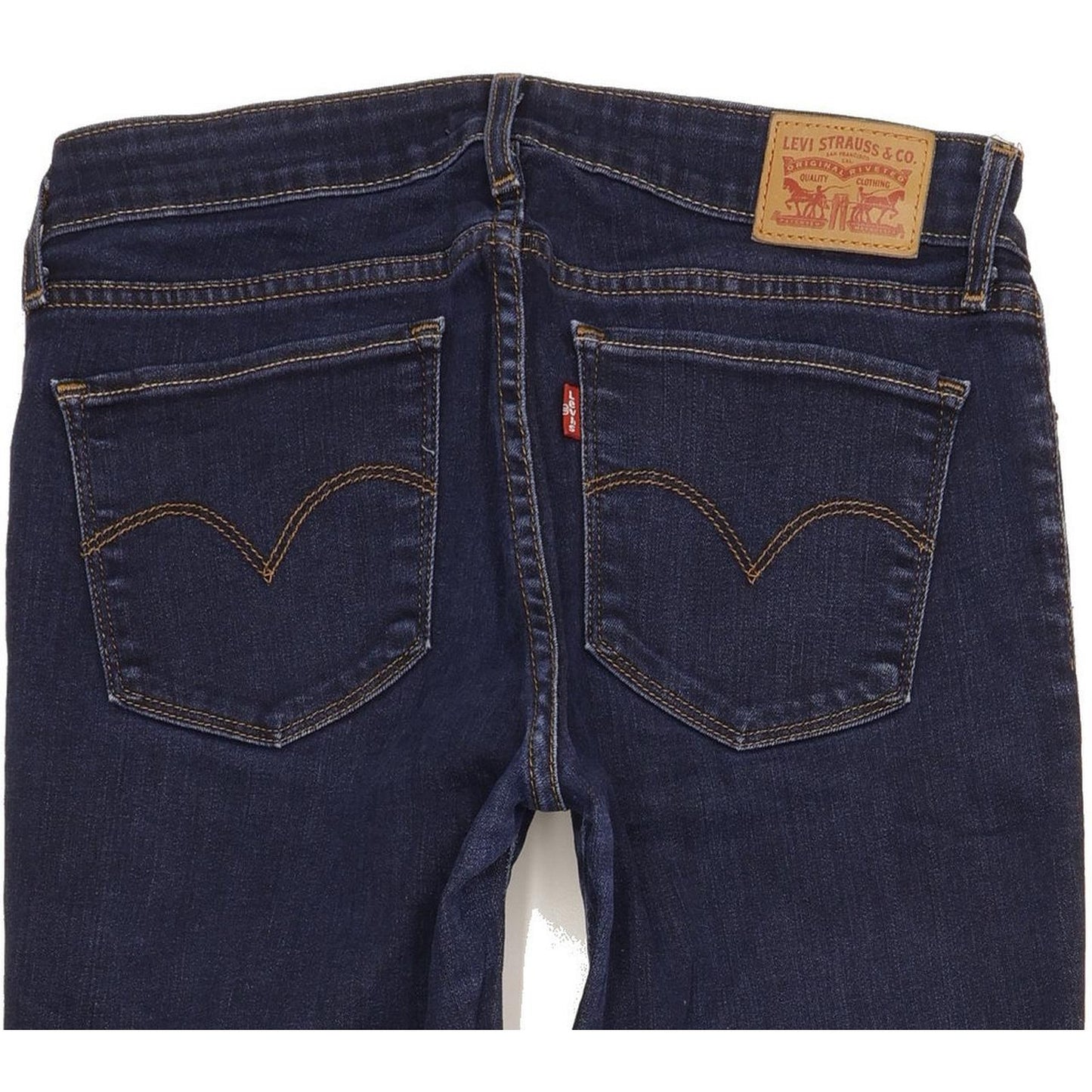 Levi's 711 Women Blue Skinny Slim Stretch Jeans W29 L32
