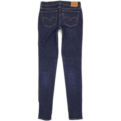 Levi's 710 Super Women Blue Skinny Slim Stretch Jeans W29 L34