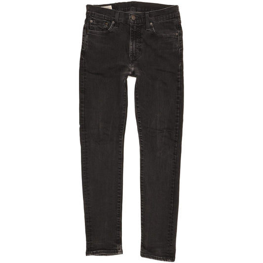 Levi's 510 Men Black Skinny Slim Stretch Jeans W30 L30