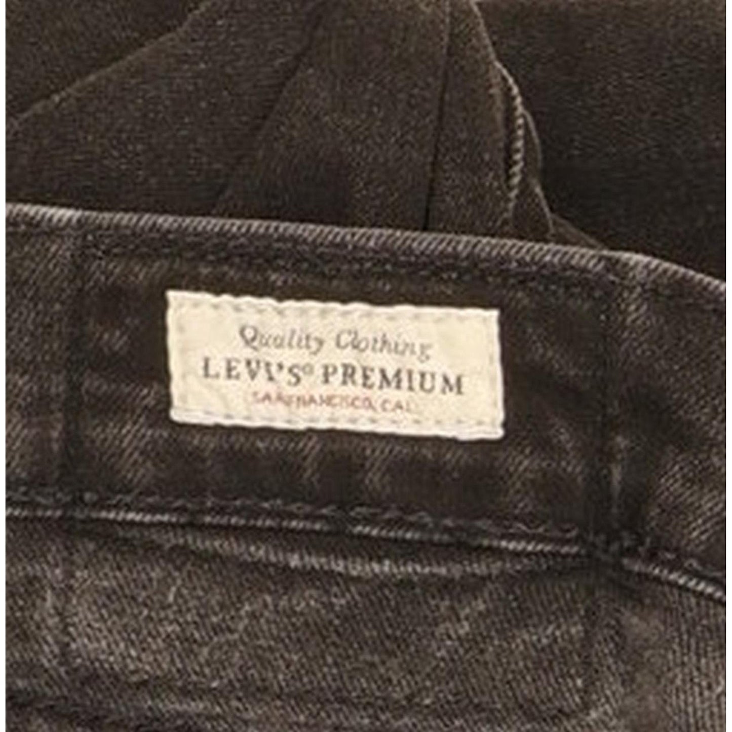 Levi's 510 Men Black Skinny Slim Stretch Jeans W30 L30
