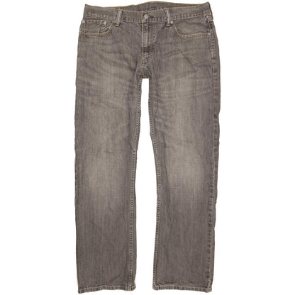 Levi's 514 Men Grey Straight Slim Jeans W36 L31