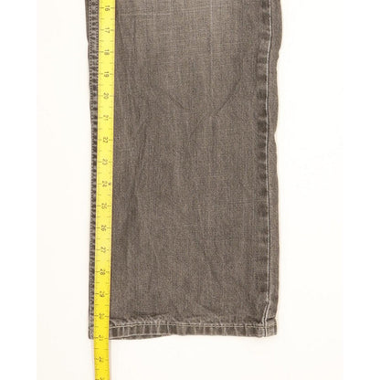 Levi's 514 Men Grey Straight Slim Jeans W36 L31