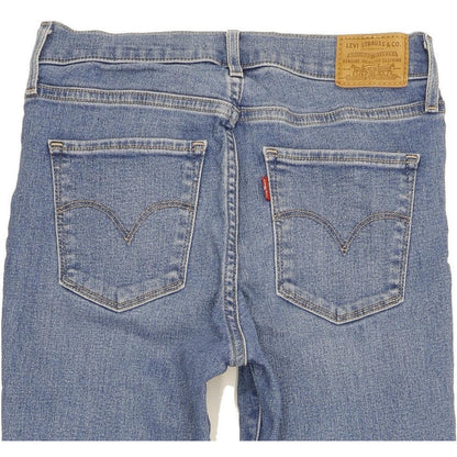 Levi's 720 Women Blue Skinny Slim Stretch Jeans W26 L28