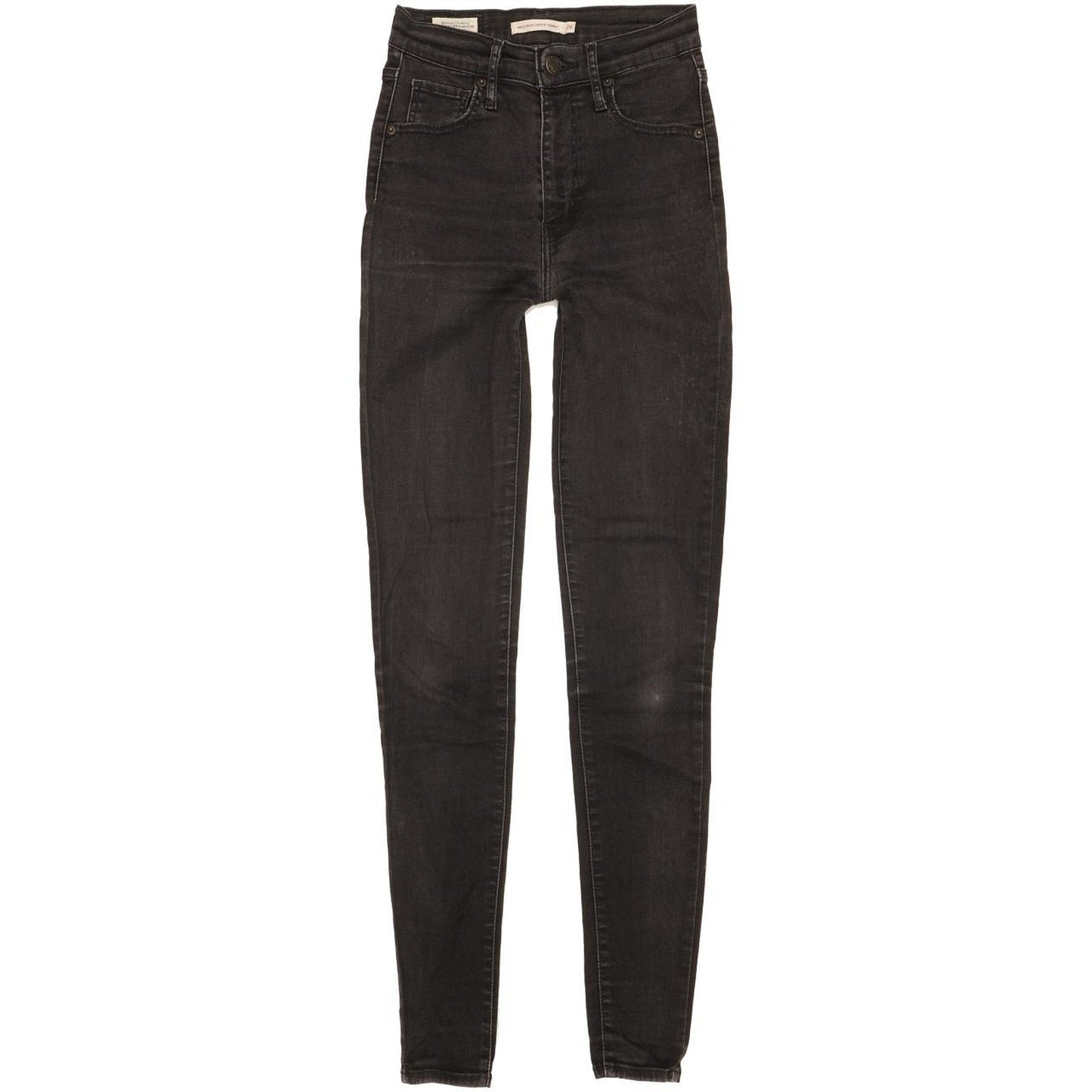 Levi's Mile Women Black Skinny Slim Stretch Jeans W26 L32