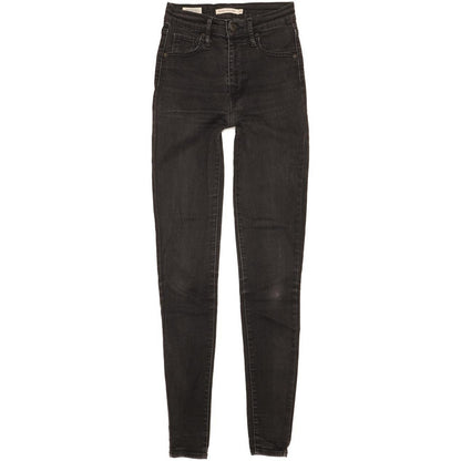 Levi's Mile Women Black Skinny Slim Stretch Jeans W26 L32