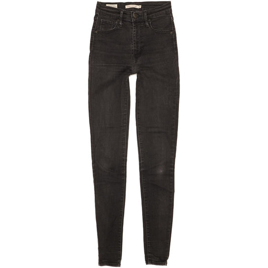 Levi's Mile Women Black Skinny Slim Stretch Jeans W26 L32