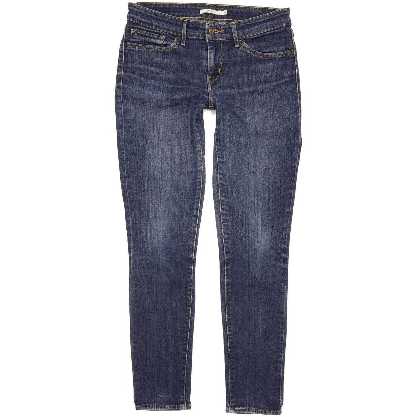 Levi's 711 Women Blue Skinny Slim Stretch Jeans W29 L29