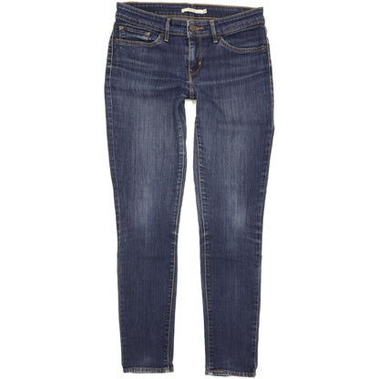 Levi's 711 Women Blue Skinny Slim Stretch Jeans W29 L29