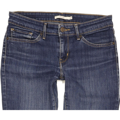 Levi's 711 Women Blue Skinny Slim Stretch Jeans W29 L29